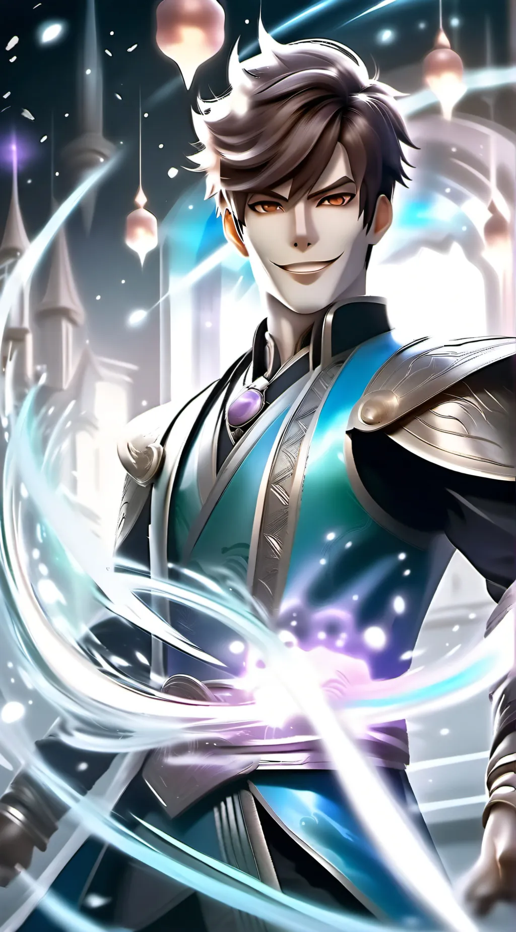 ai character: AAMON X NATAN😊 background