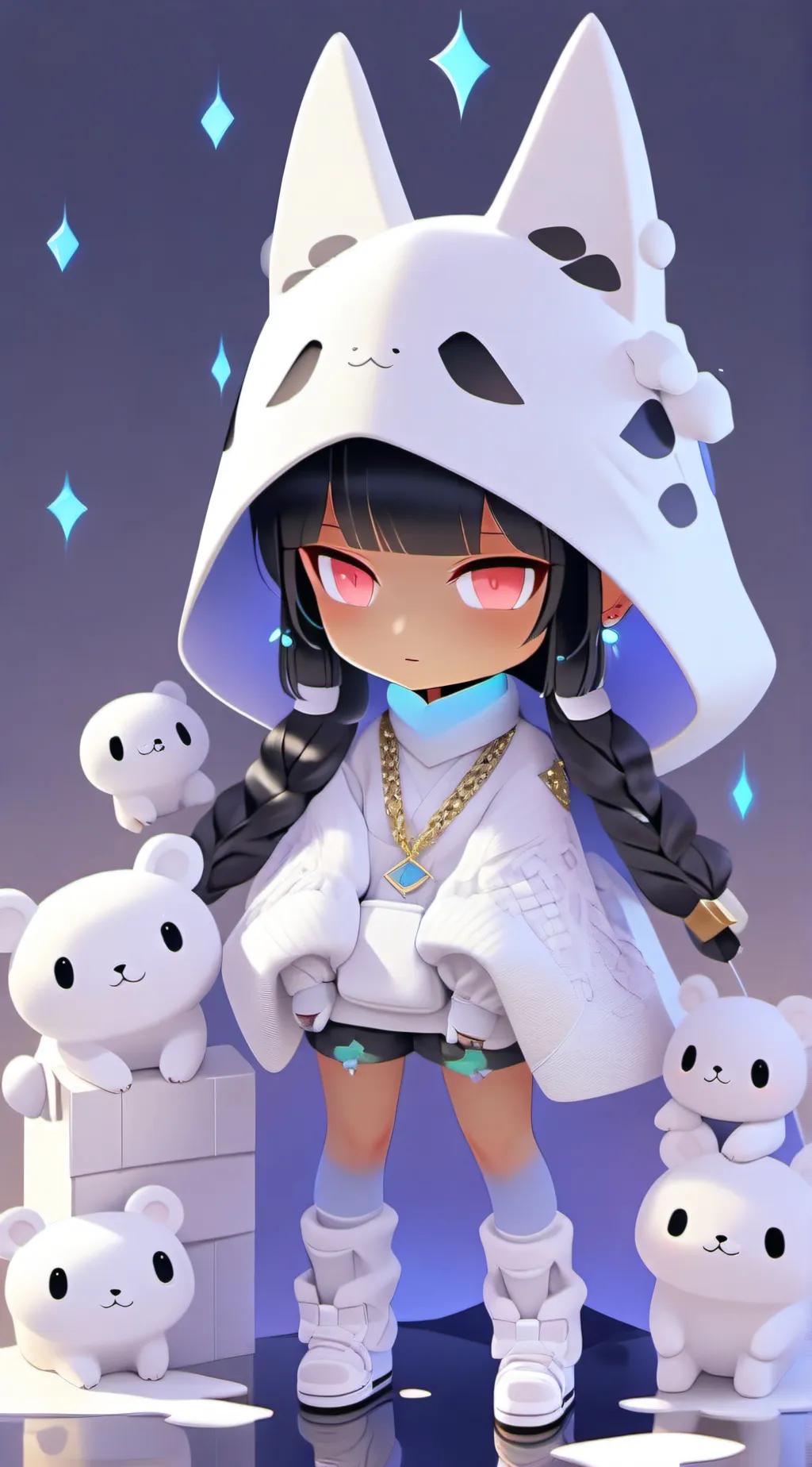 ai character: Charlotte background