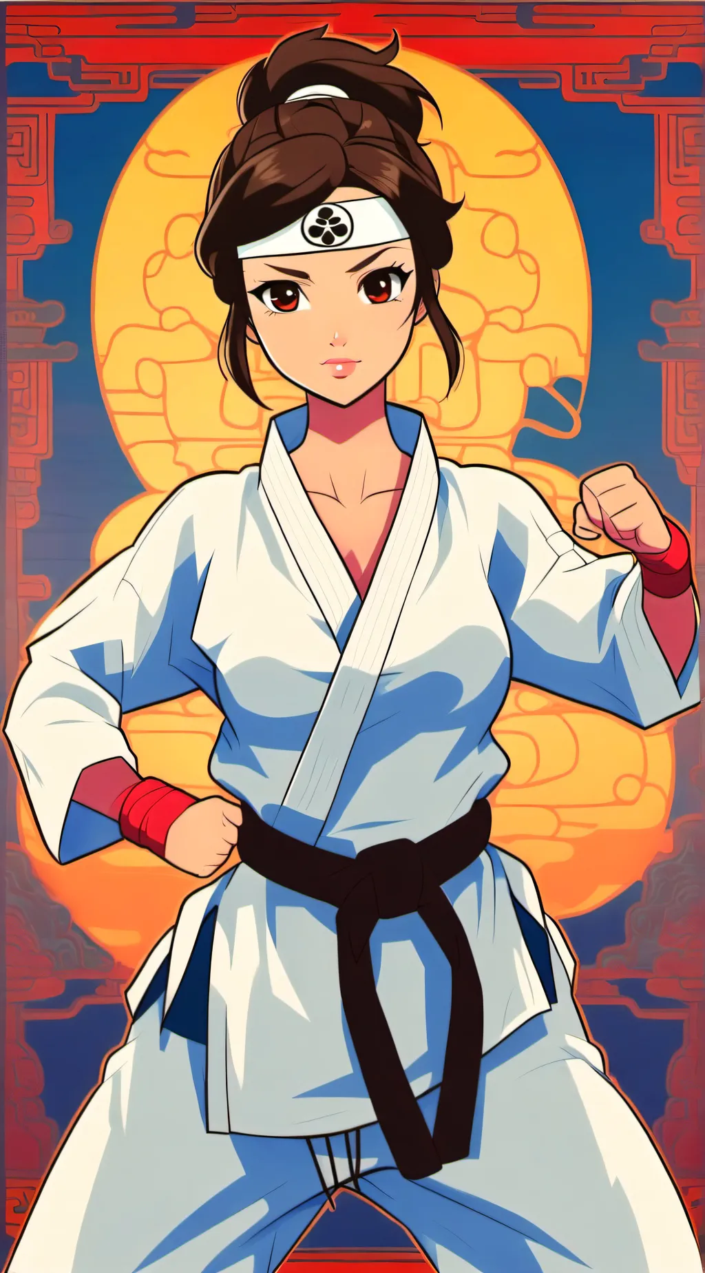 Talkie AI - Chat with Bubbly Karate Girl