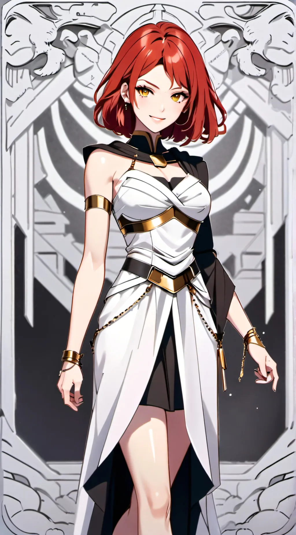 ai character: Queen Scarlet Wof background