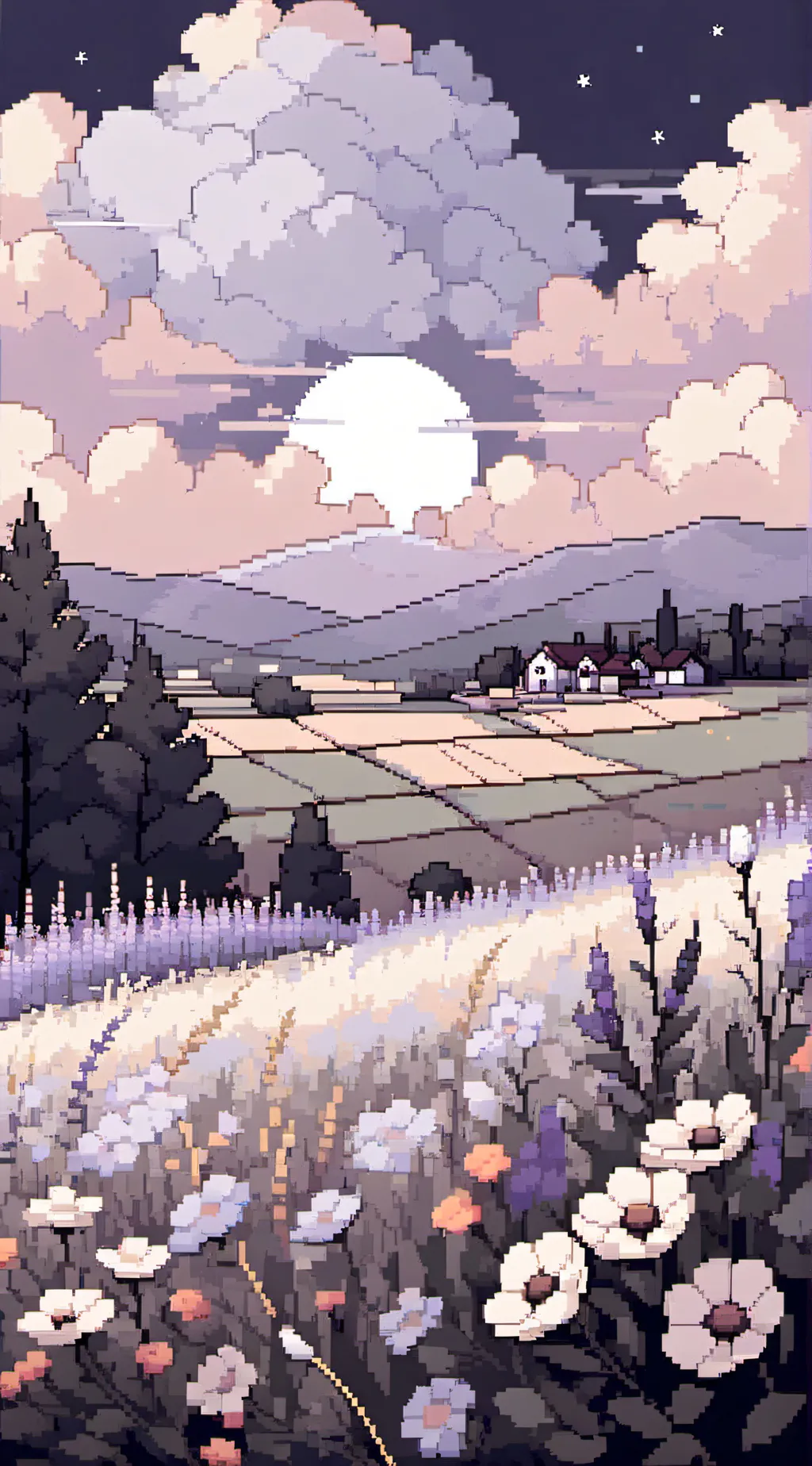 ai character: ♡ background