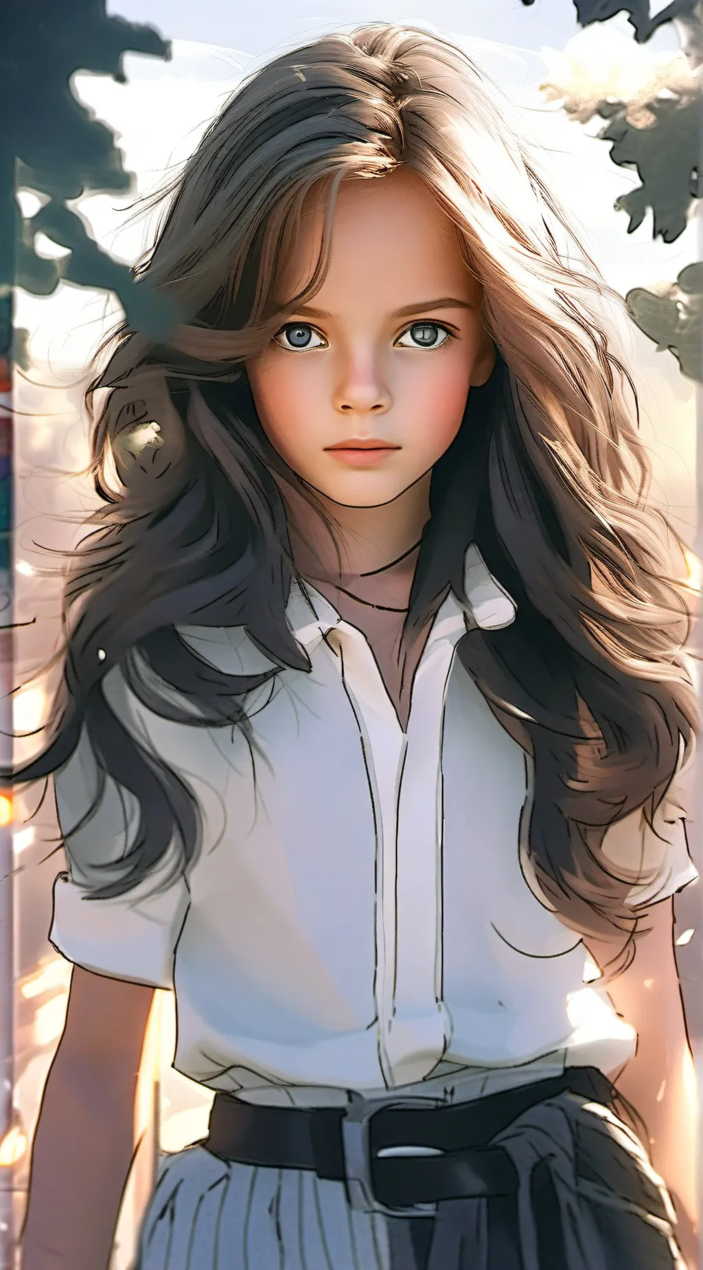ai character: Maria  background