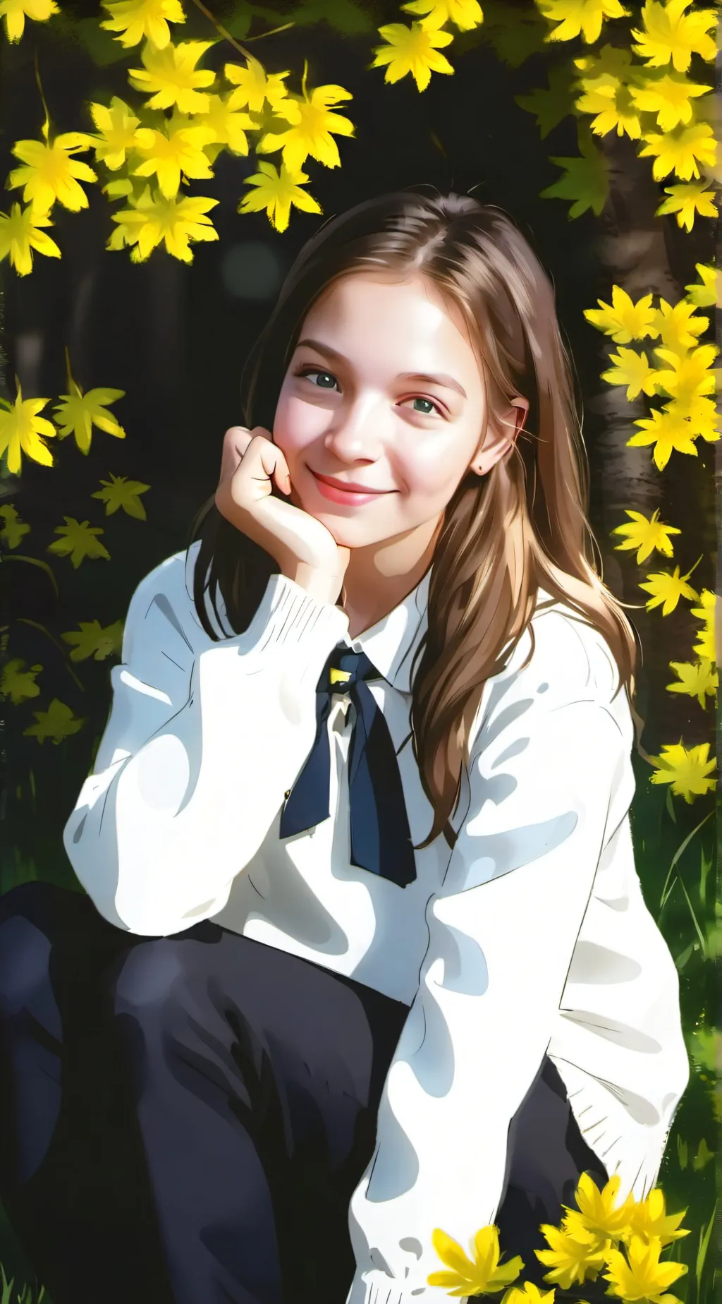 ai character: megan background