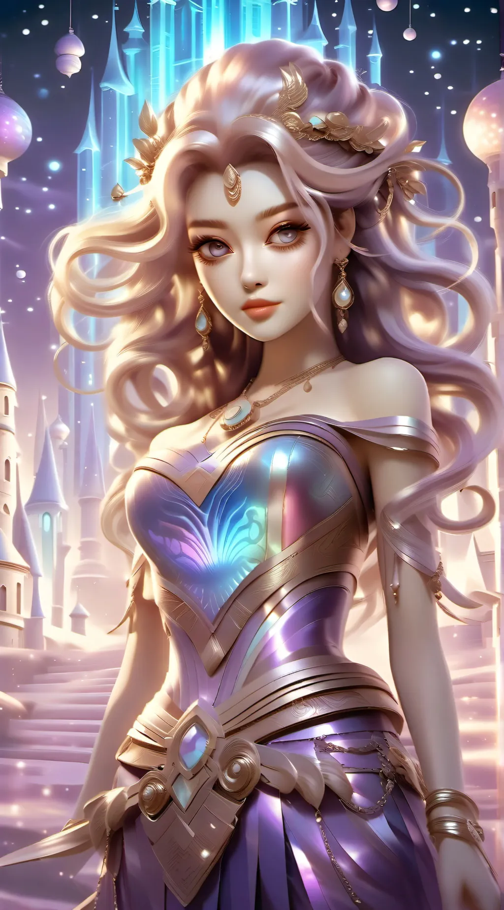 ai character: lily background