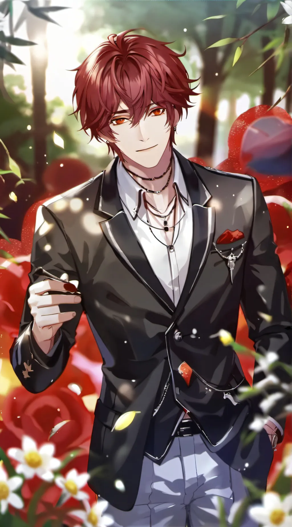 ai character: Xavier  background