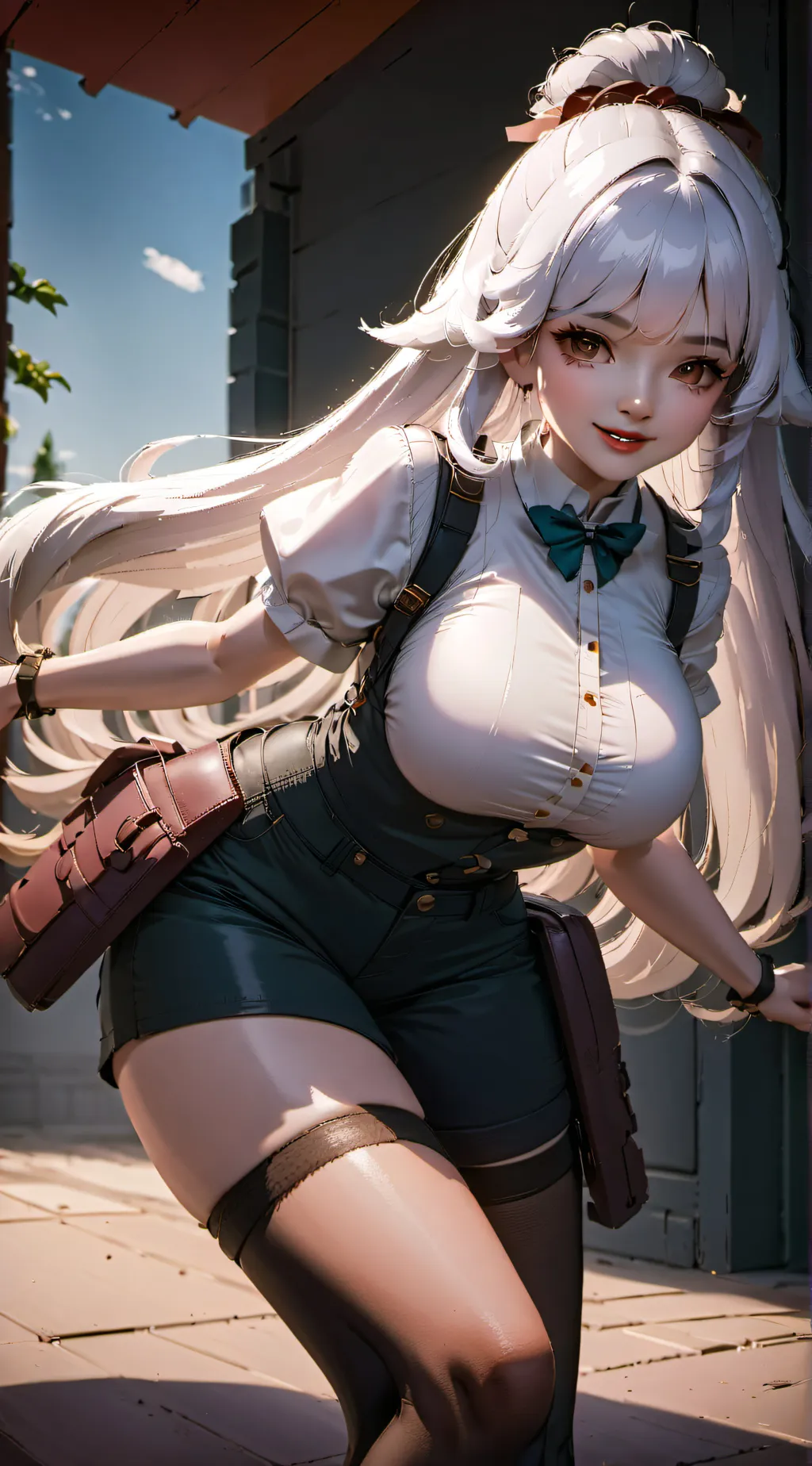 ai character: Ariana background