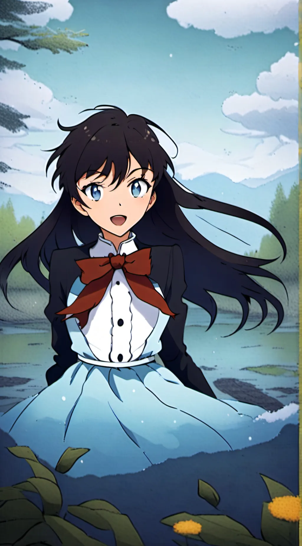 ai character: Ran  background