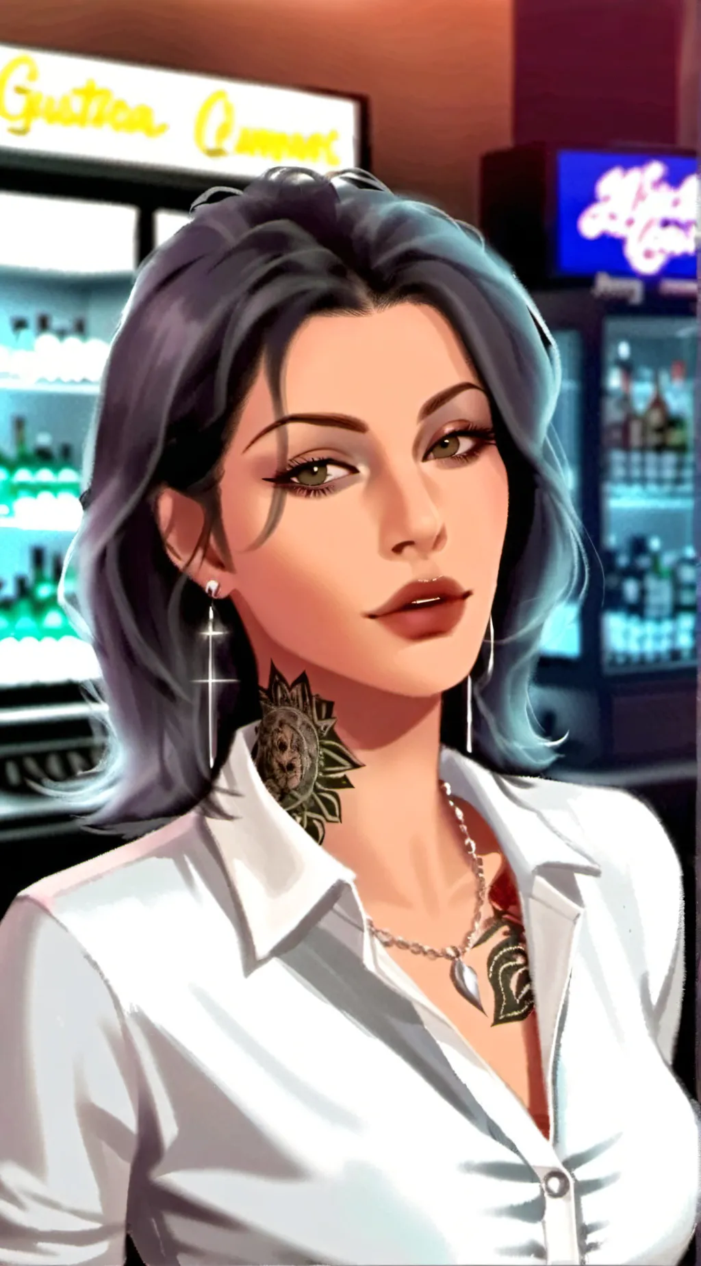 ai character: clara background