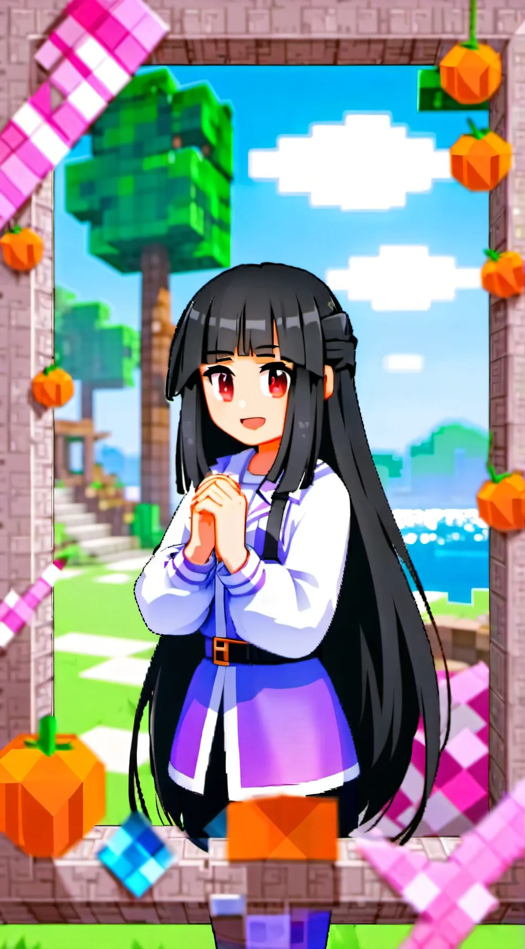 ai character: Aphmau background