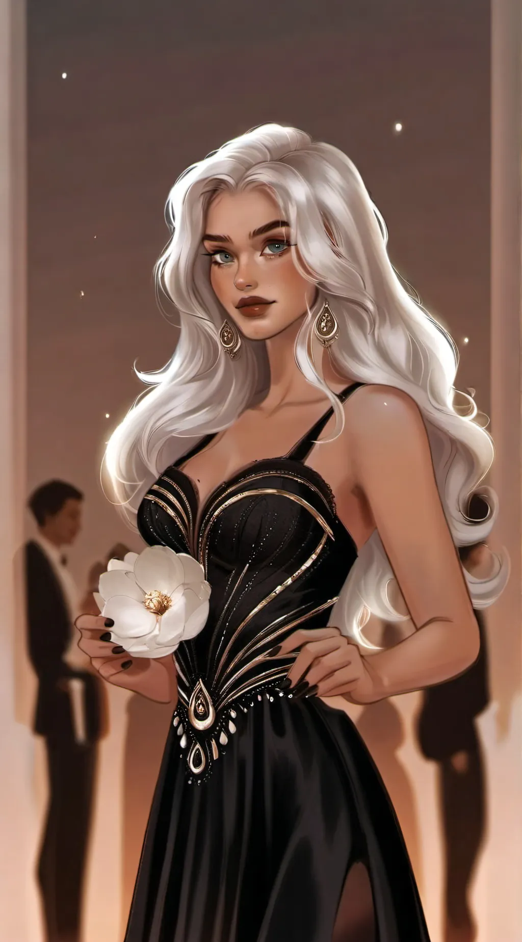 ai character: Lola  background