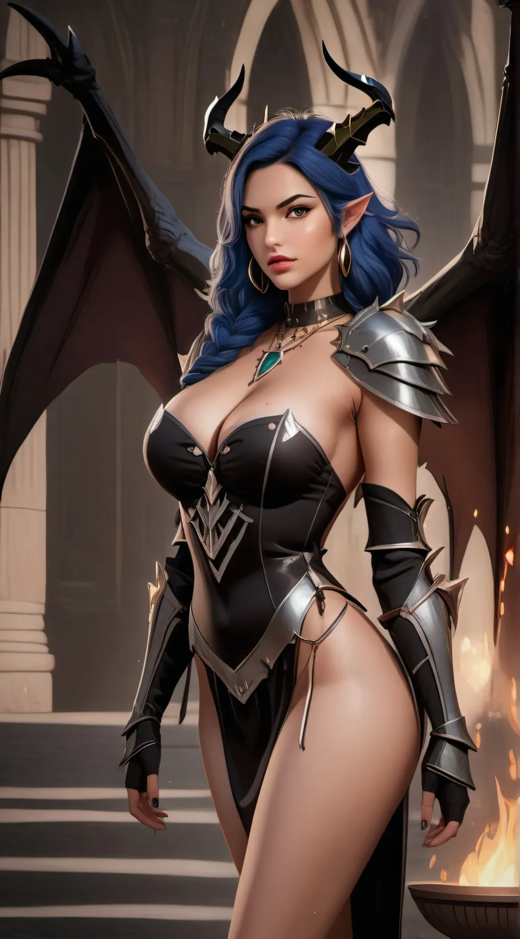 ai character: Seraphina Vale background