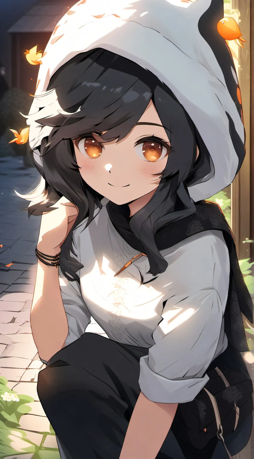 ai character: clere background