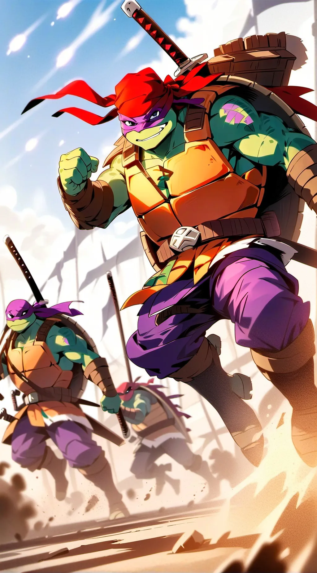 ai character: tmnt background