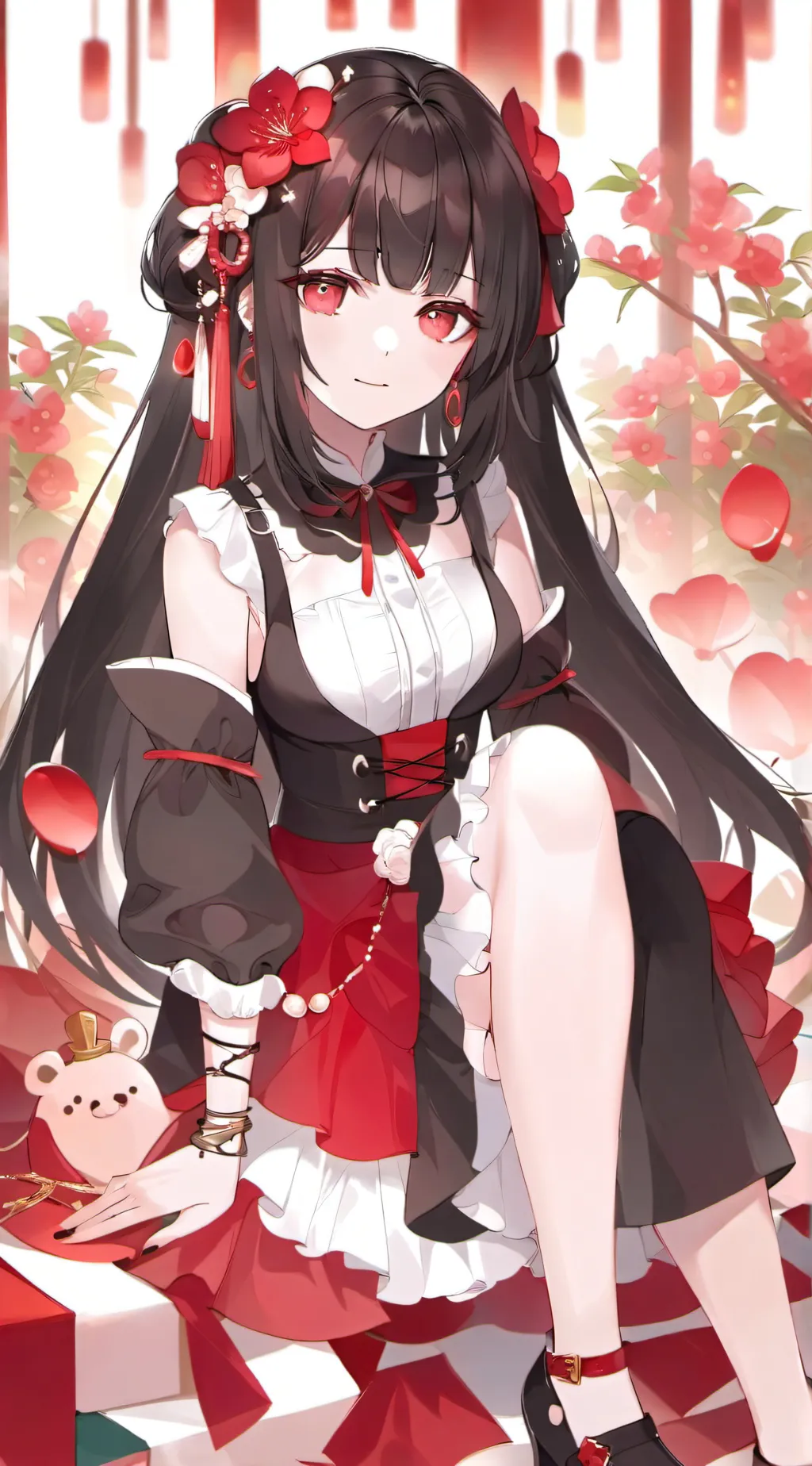 ai character: 病态 background