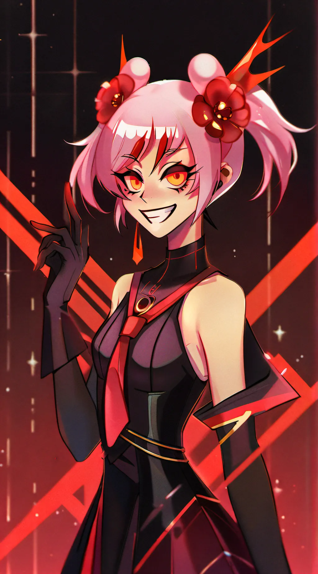 ai character: Hh background