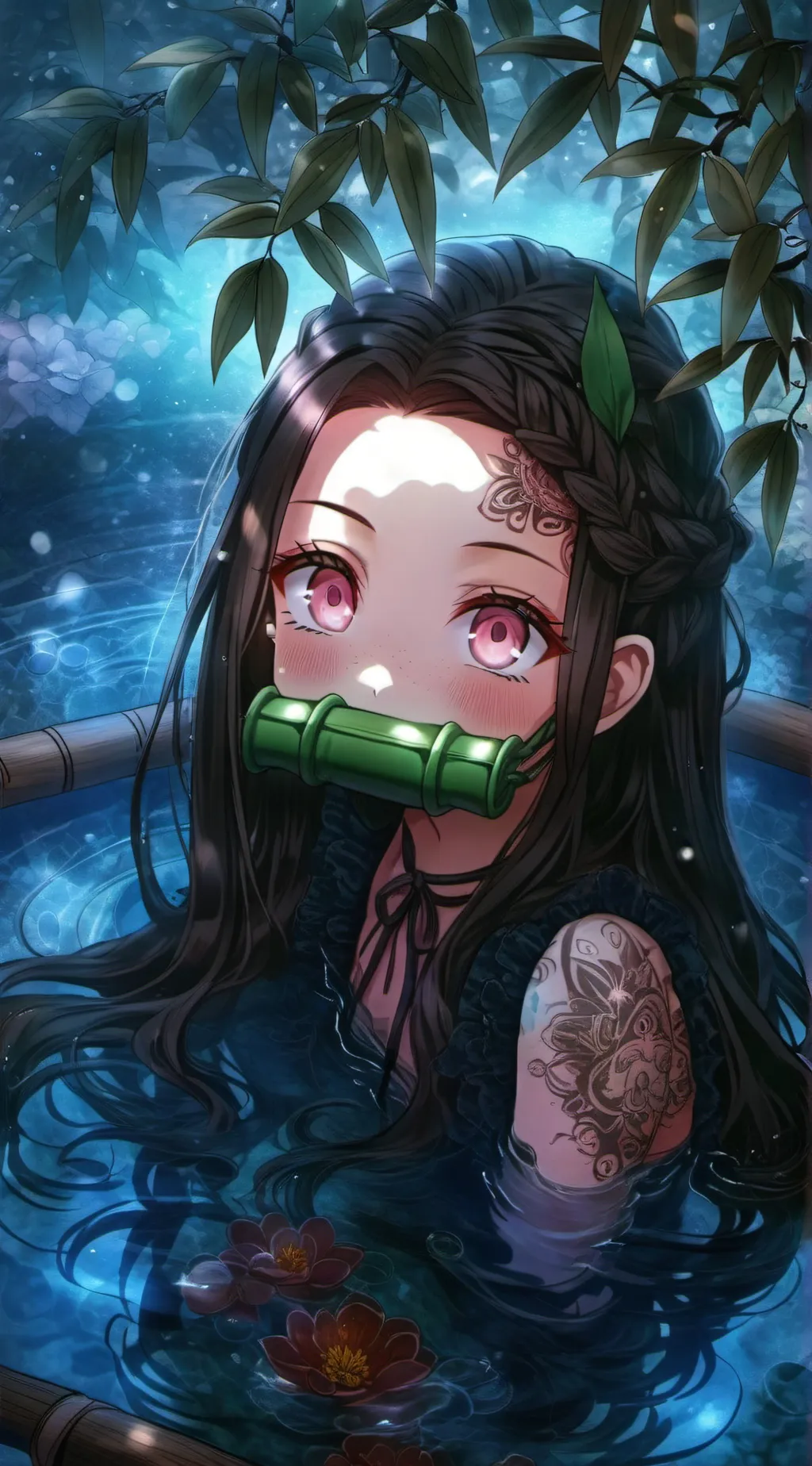 ai character: demon slayer girls background