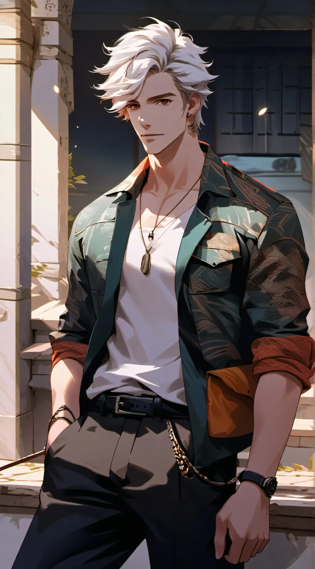 ai character: Kamden background