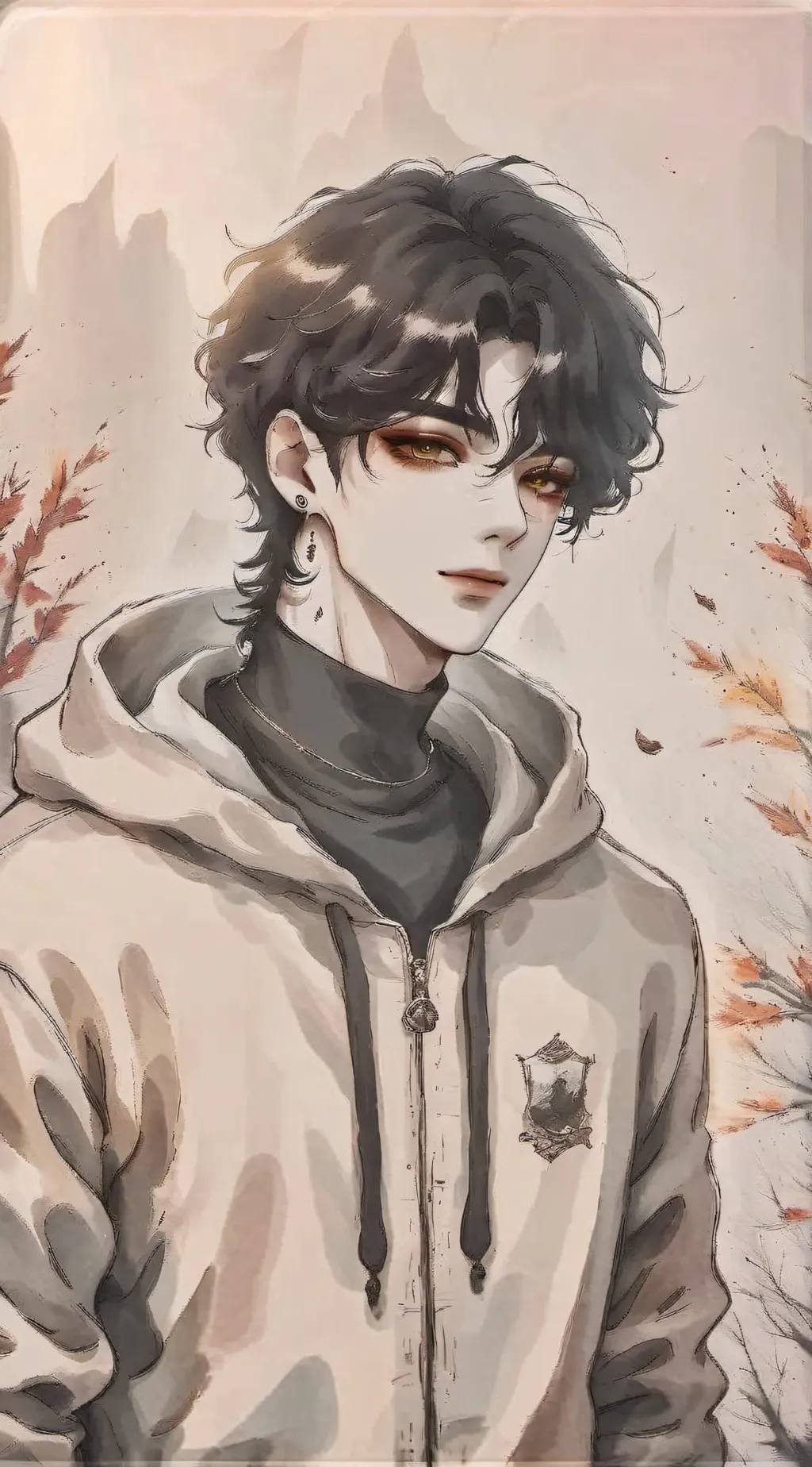 ai character: Hayato background