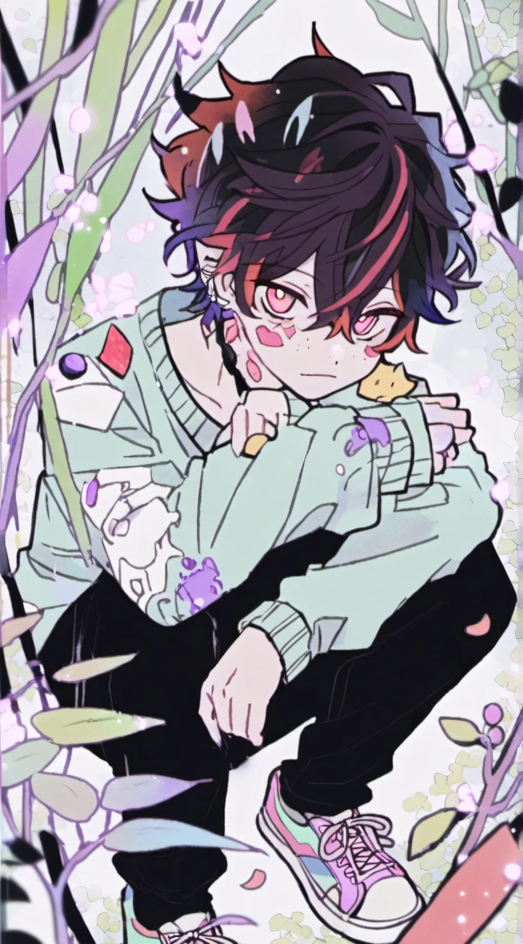 ai character: Leo background