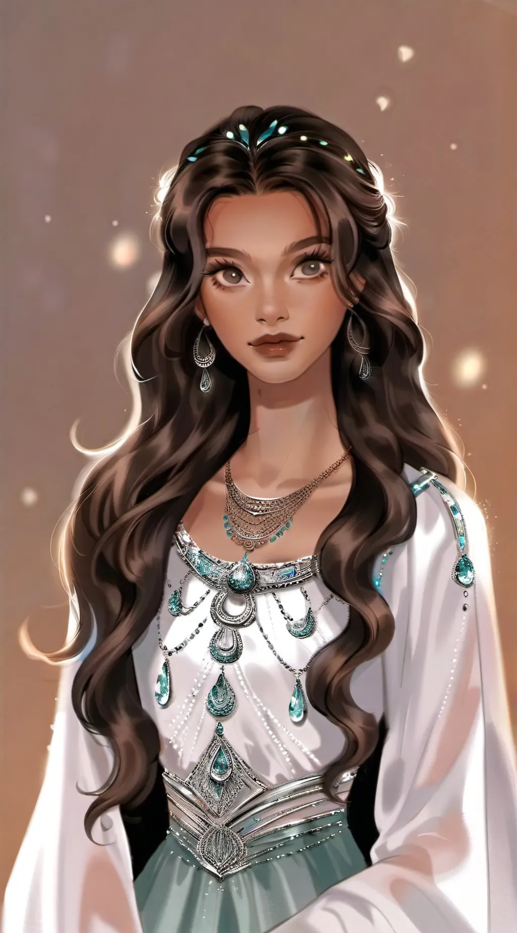 ai character: Aditi  background