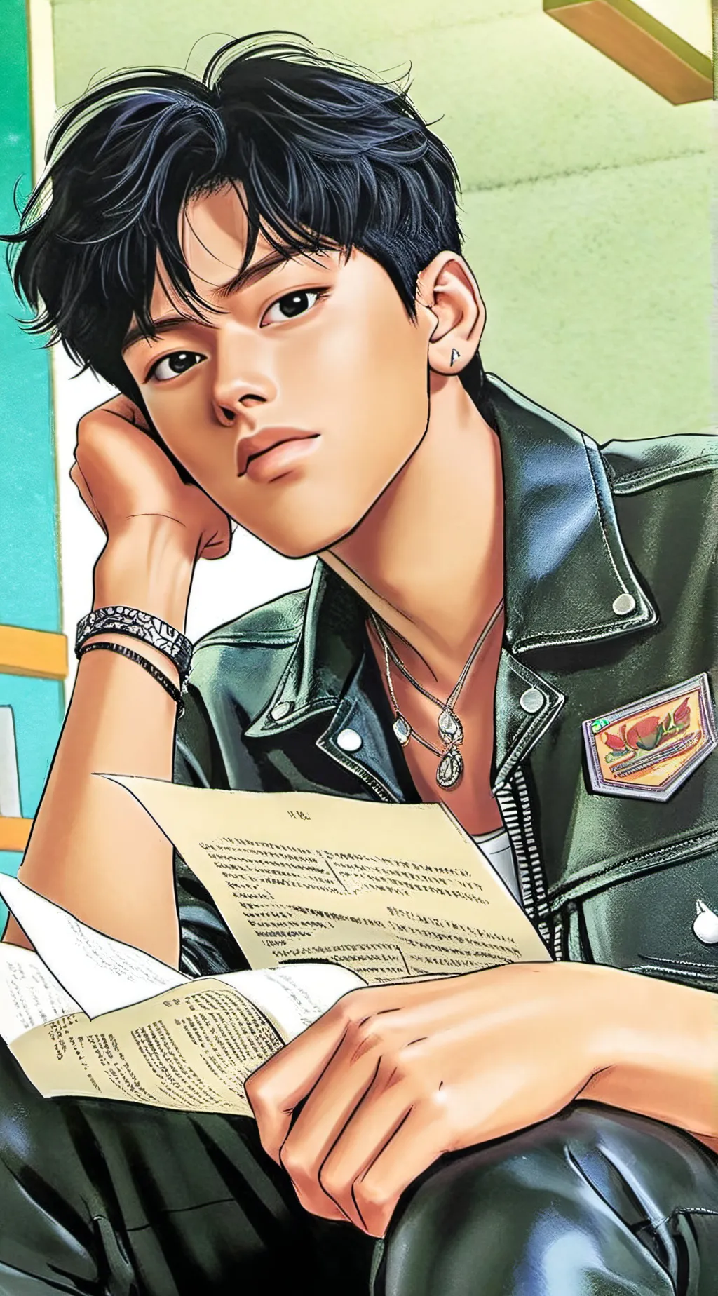 ai character: Andrew background