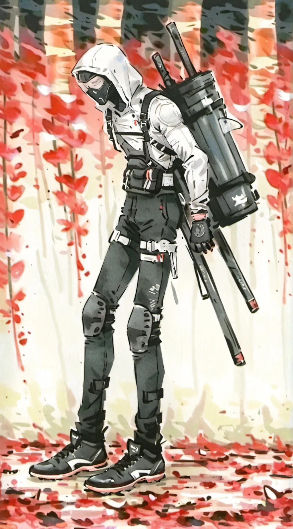 ai character: Super cool  background