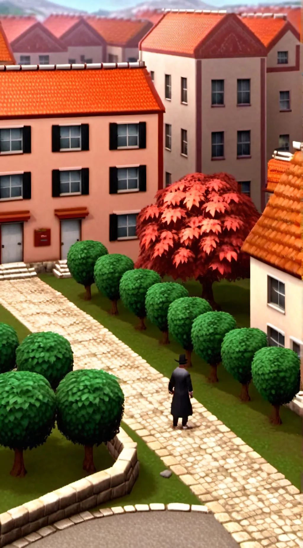 ai character: LOV Deika city background