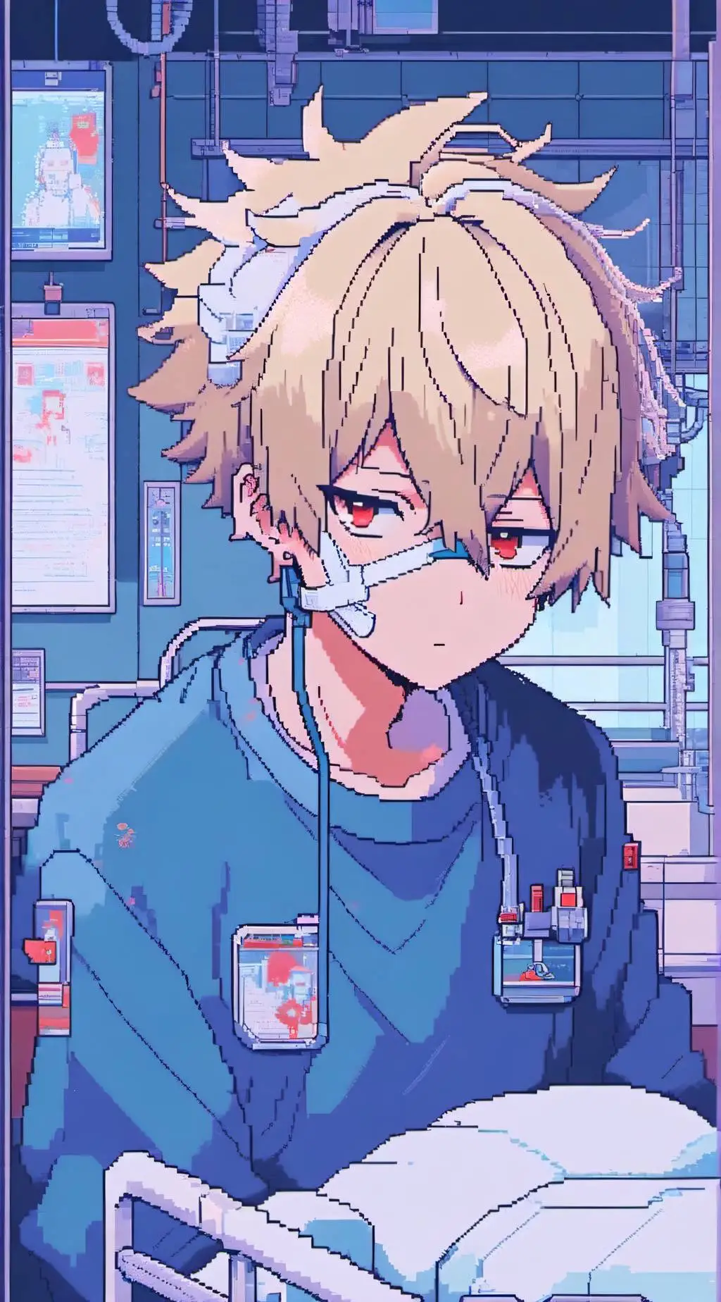 ai character: katsuki bakugou background