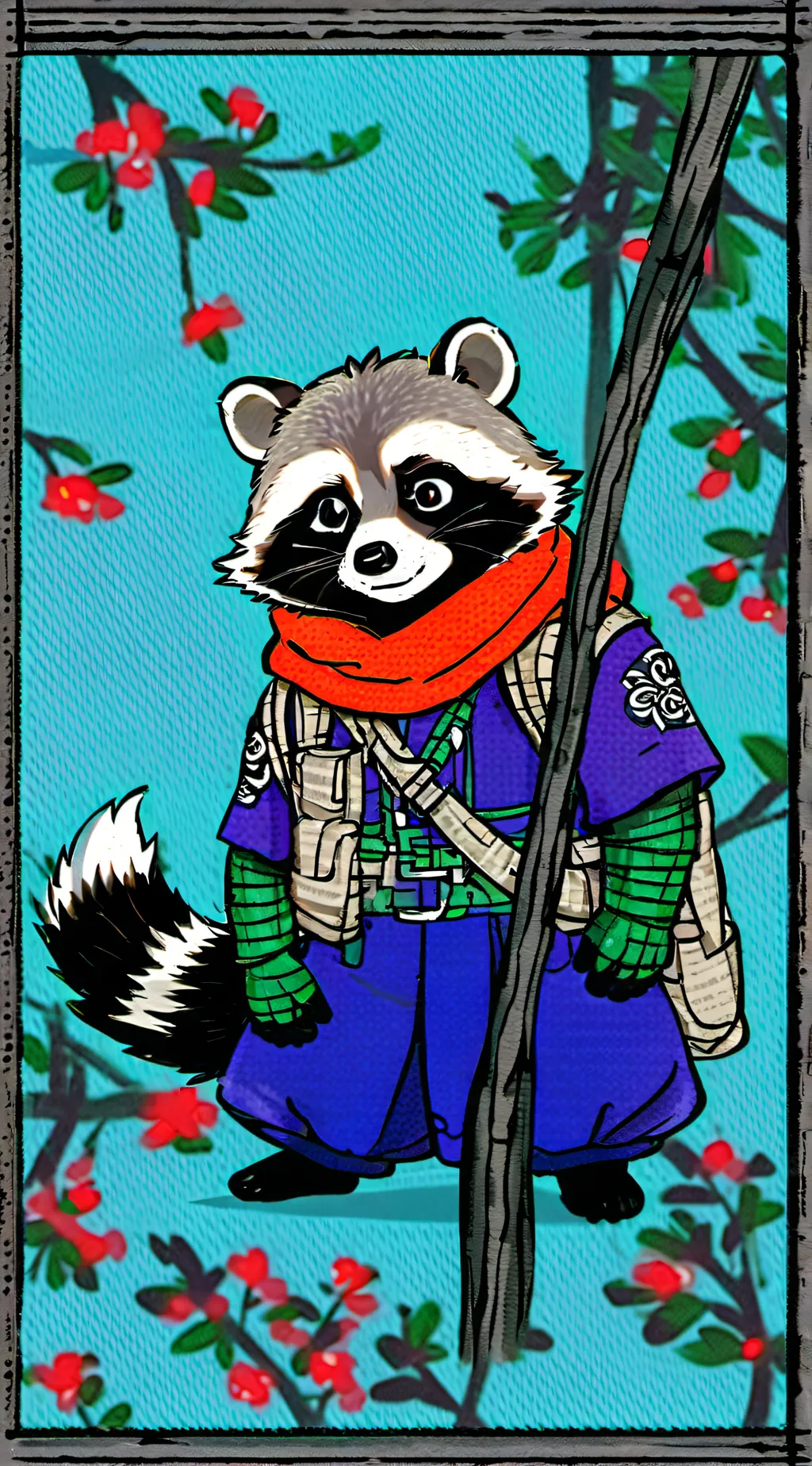 ai character: rambley background
