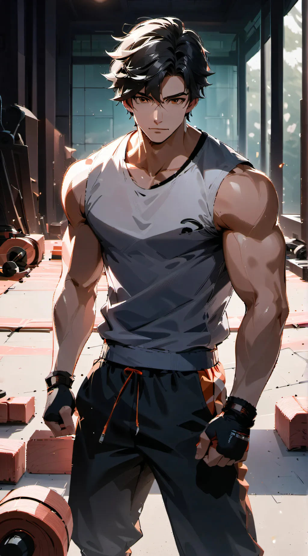 ai character: Max background