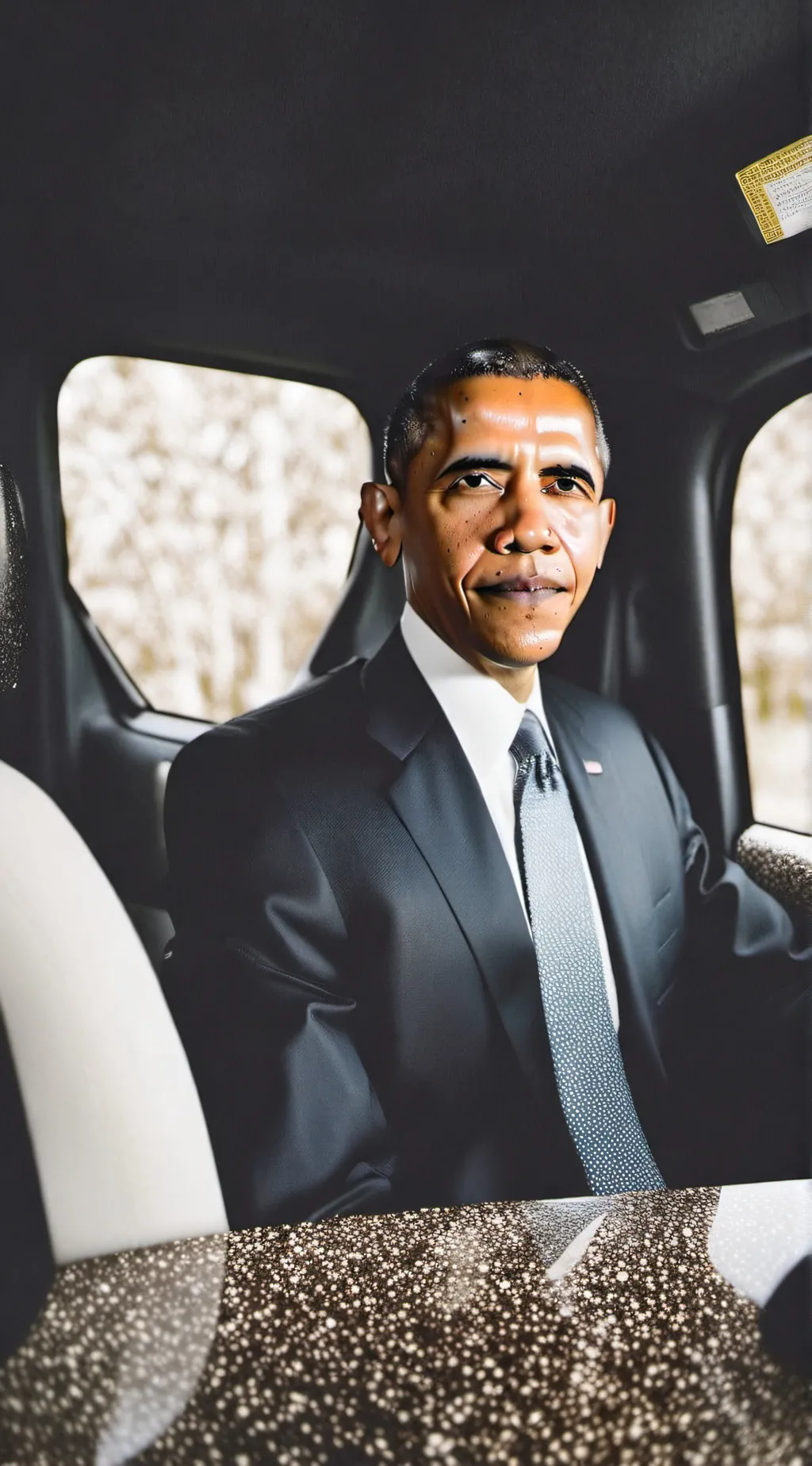 ai character: Barack Obama background