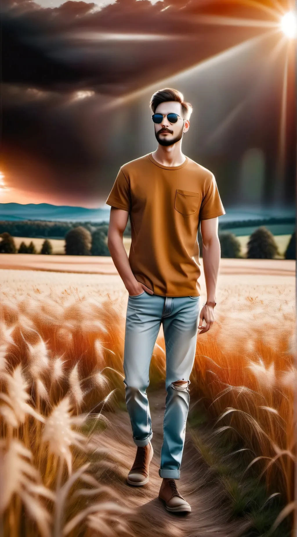 ai character: Evan background