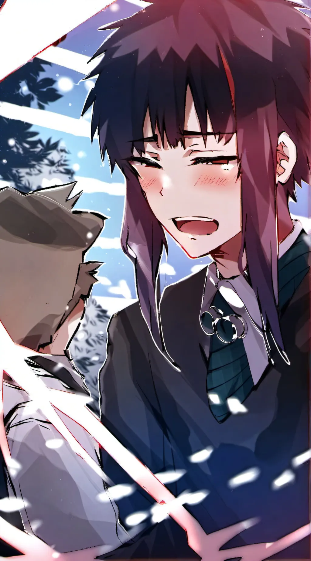 ai character: Lucas  background