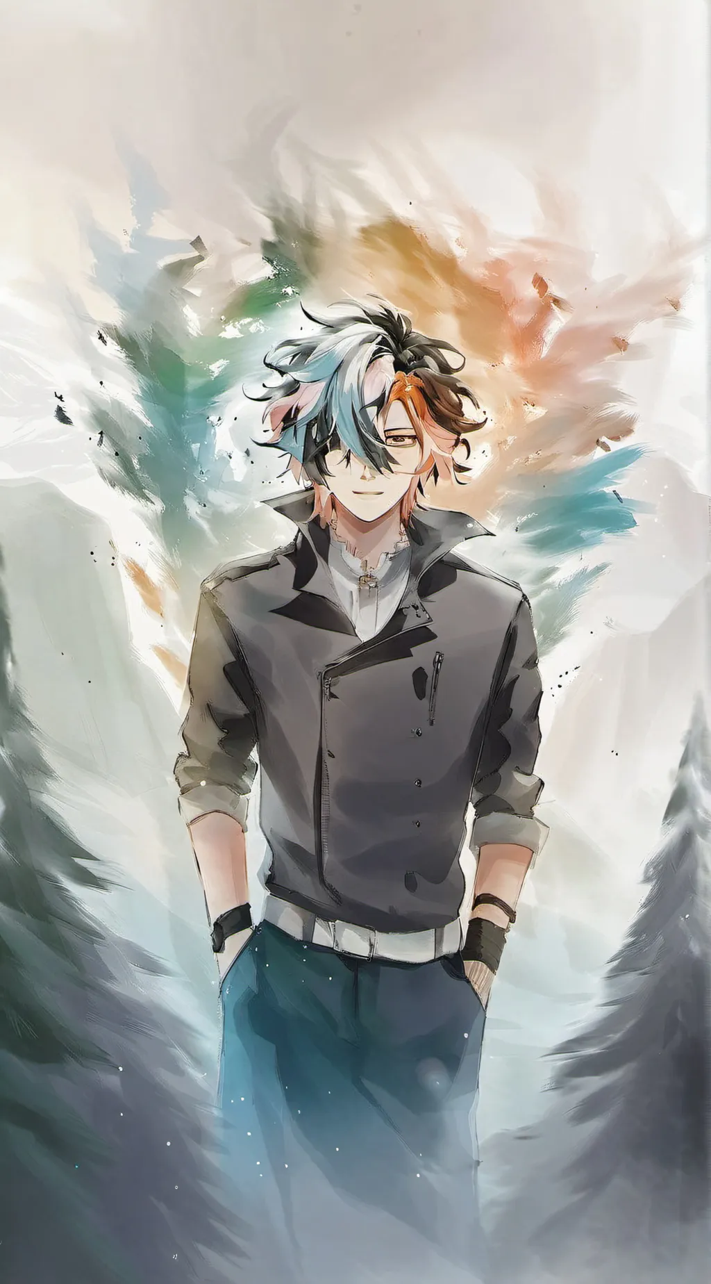 ai character: Zack background