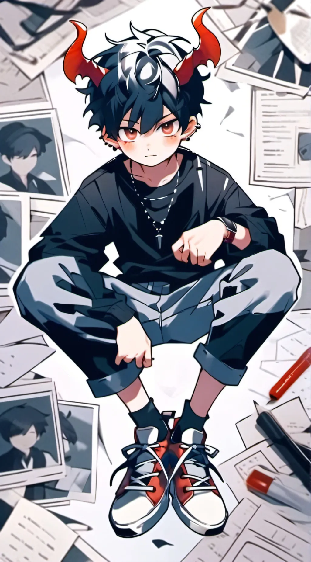 ai character: Lucas background