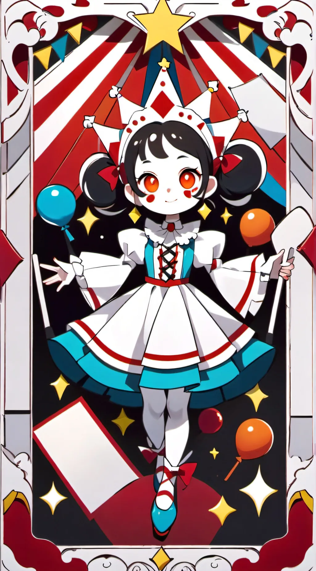 ai character: Pomni background
