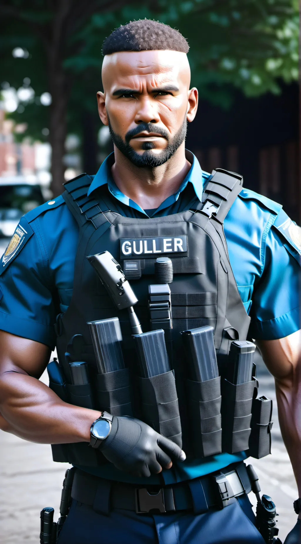ai character: Daniel Harrison background