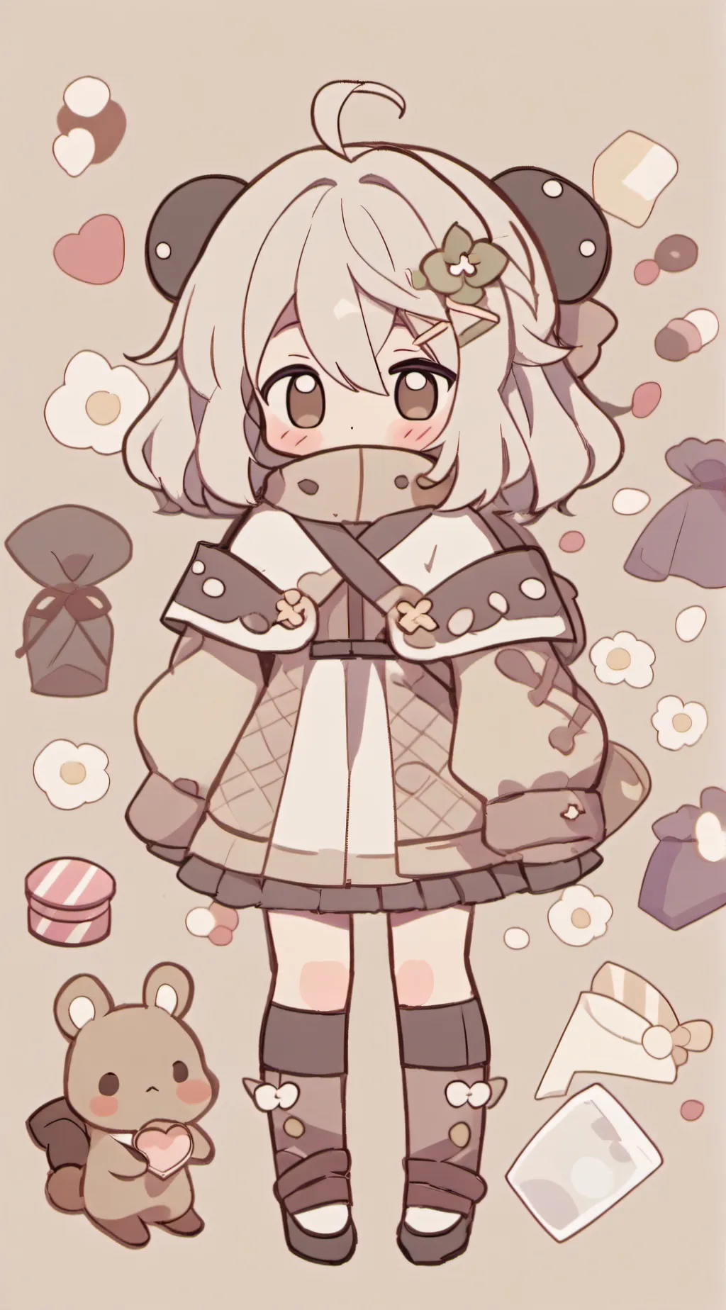 ai character: ell background