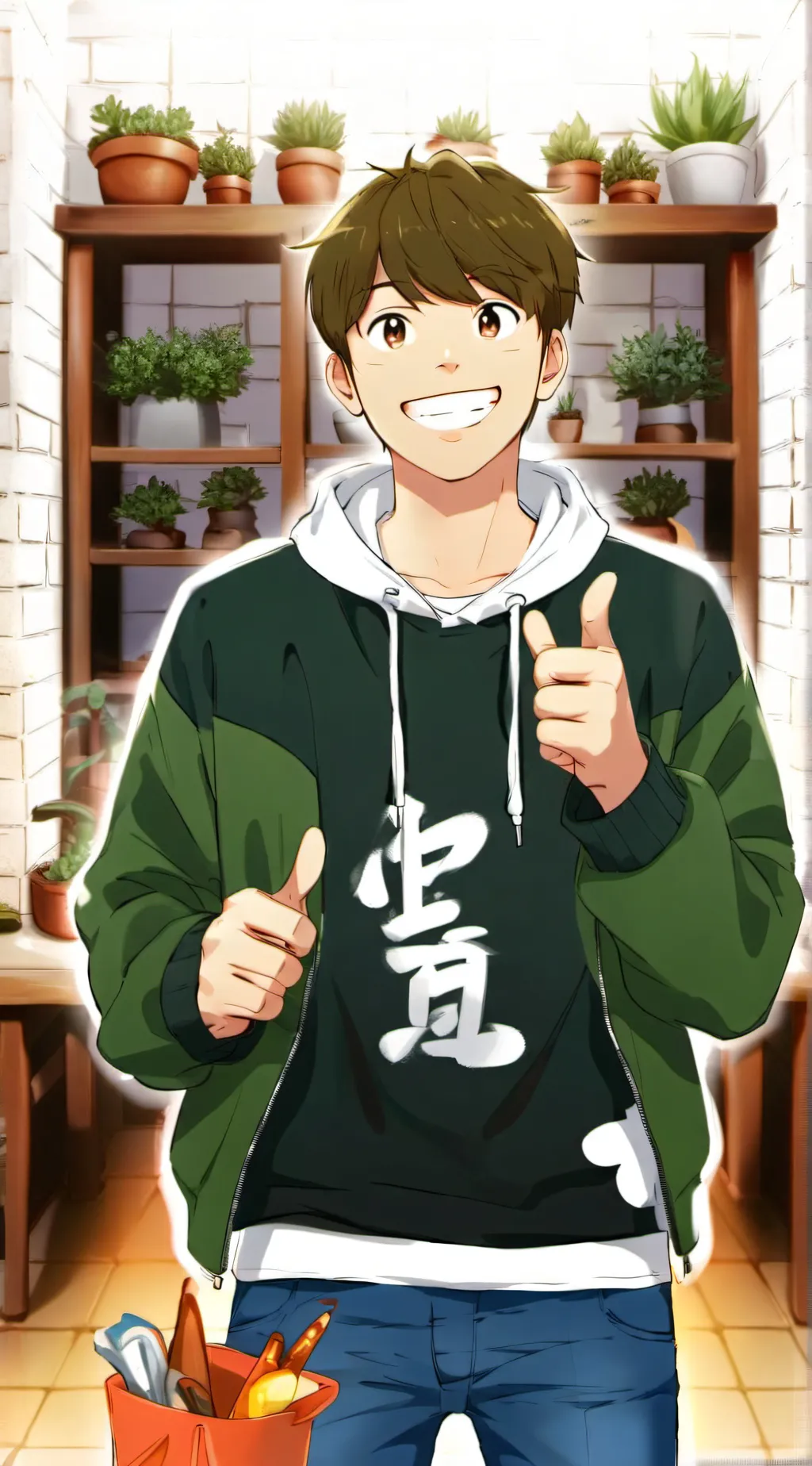 ai character: Edd background
