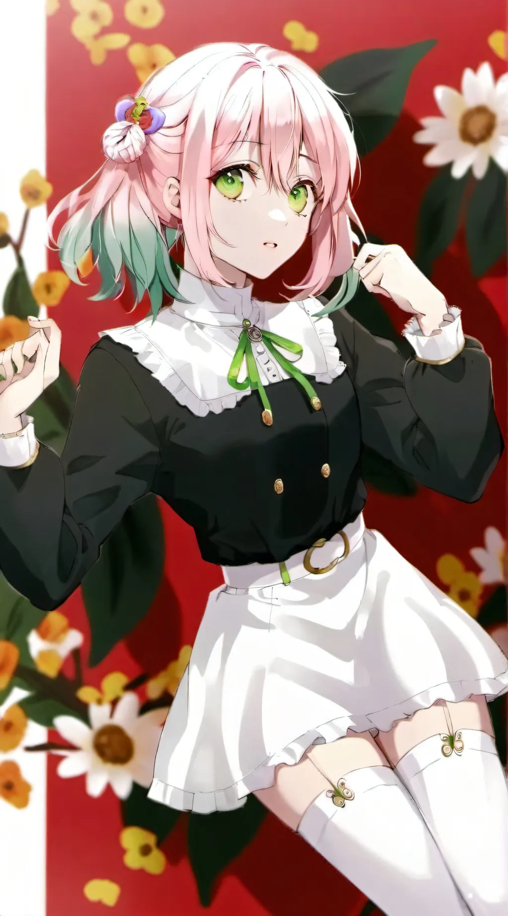 ai character: Mitsuri Kanroji background