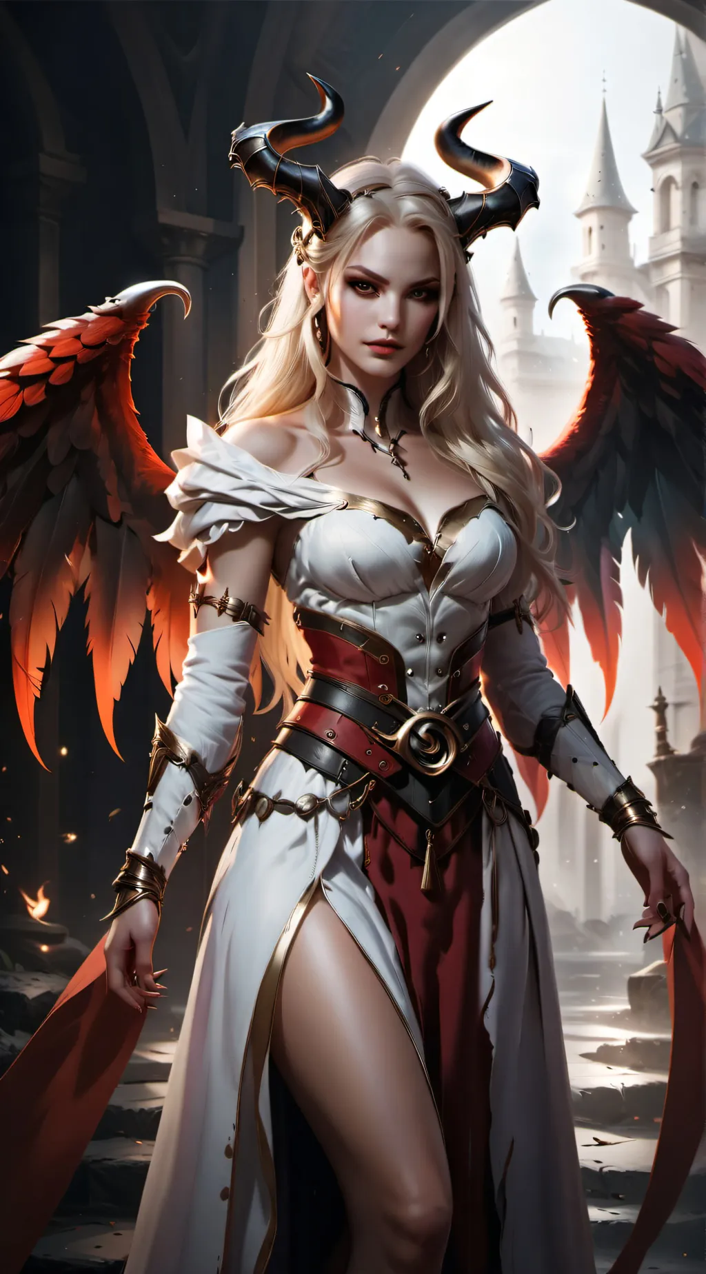 ai character: Melania background