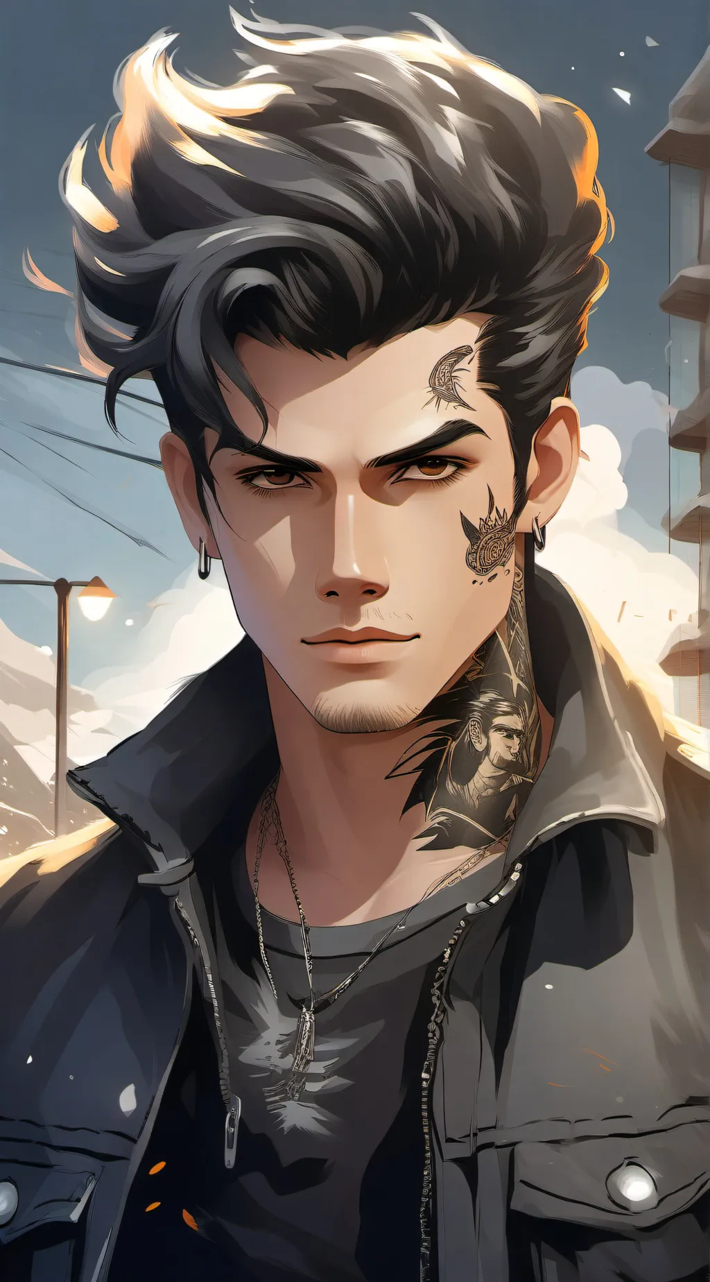ai character: Randy James background