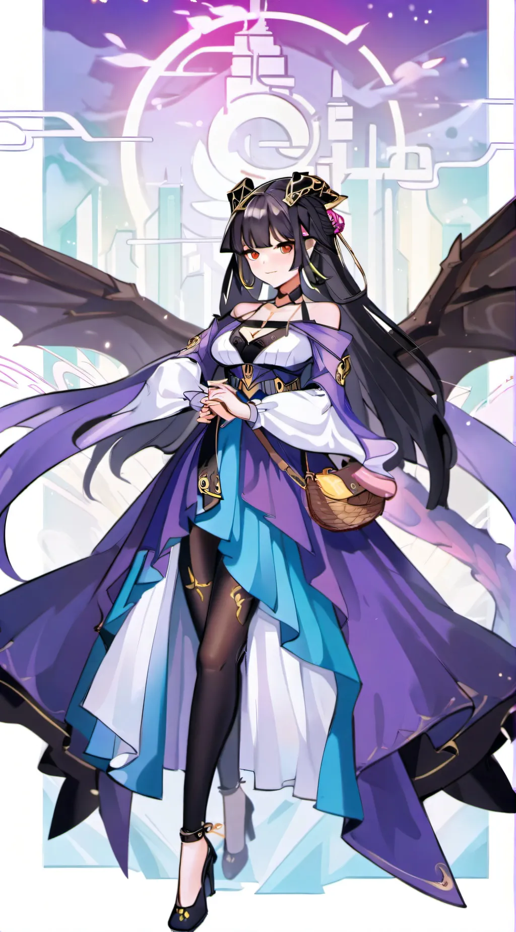 ai character: KNY school background