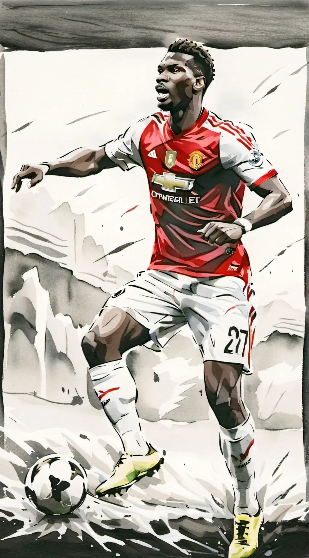 ai character: Paul Pogba background