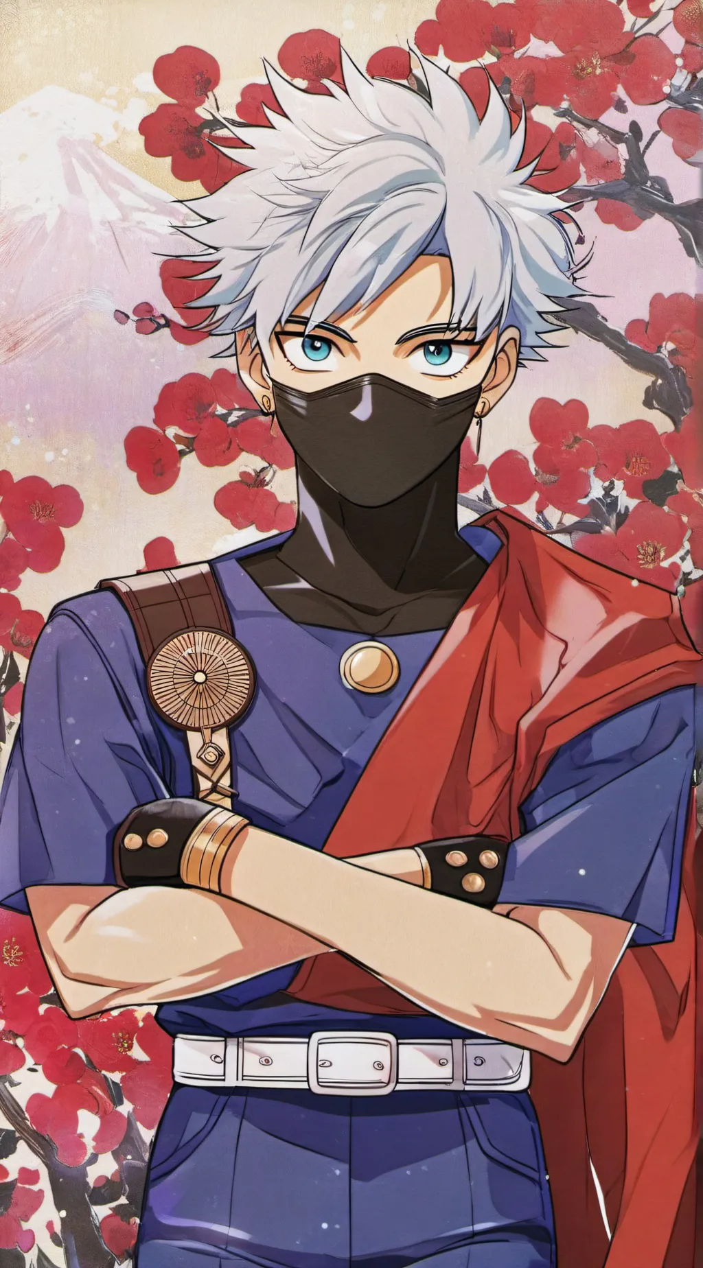 ai character: kakashi background