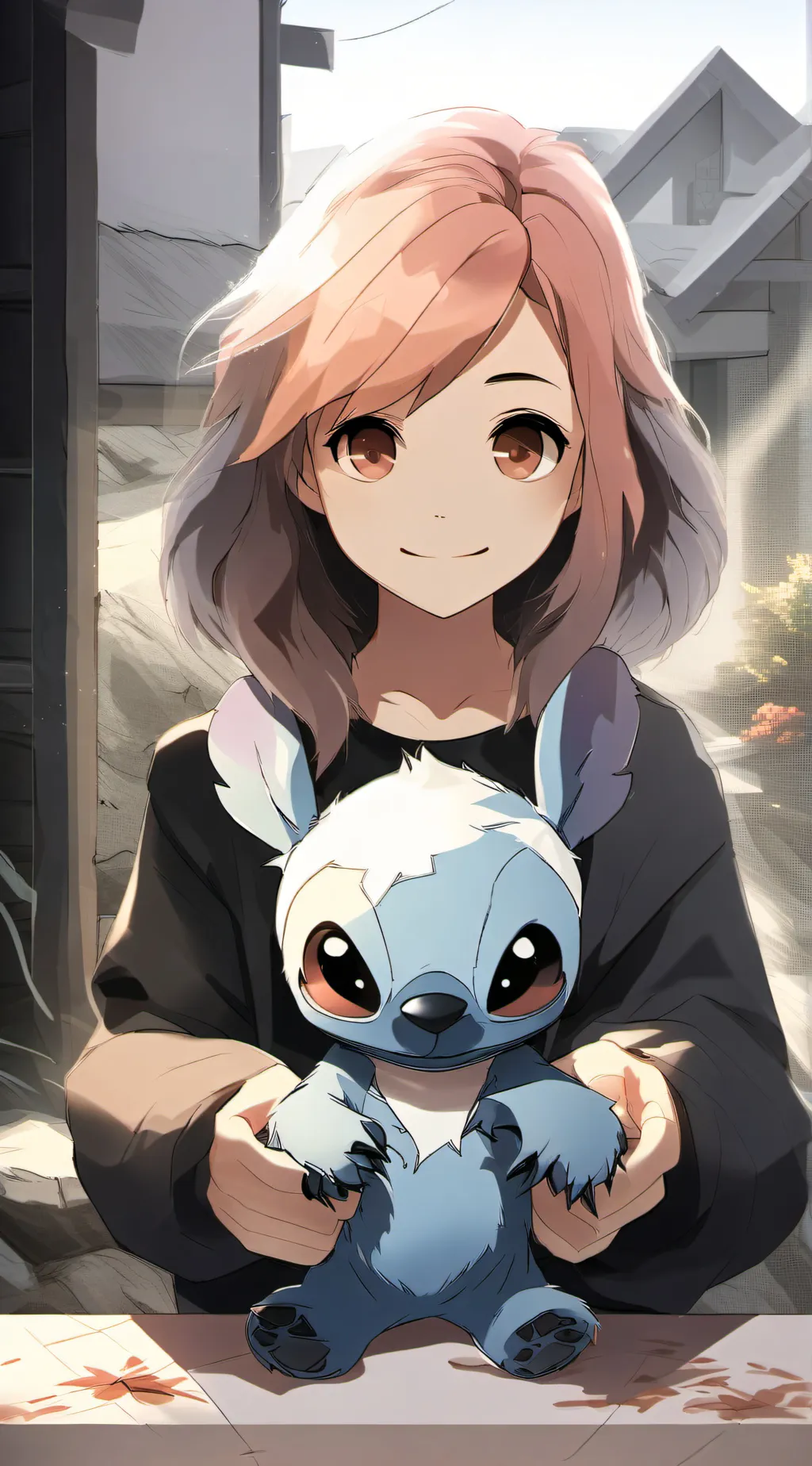 ai character: angel background