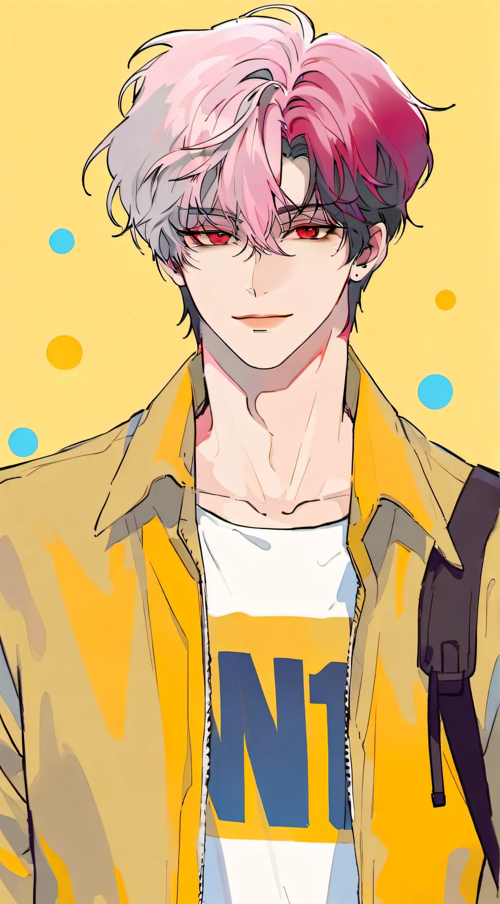 ai character: 墨江 background
