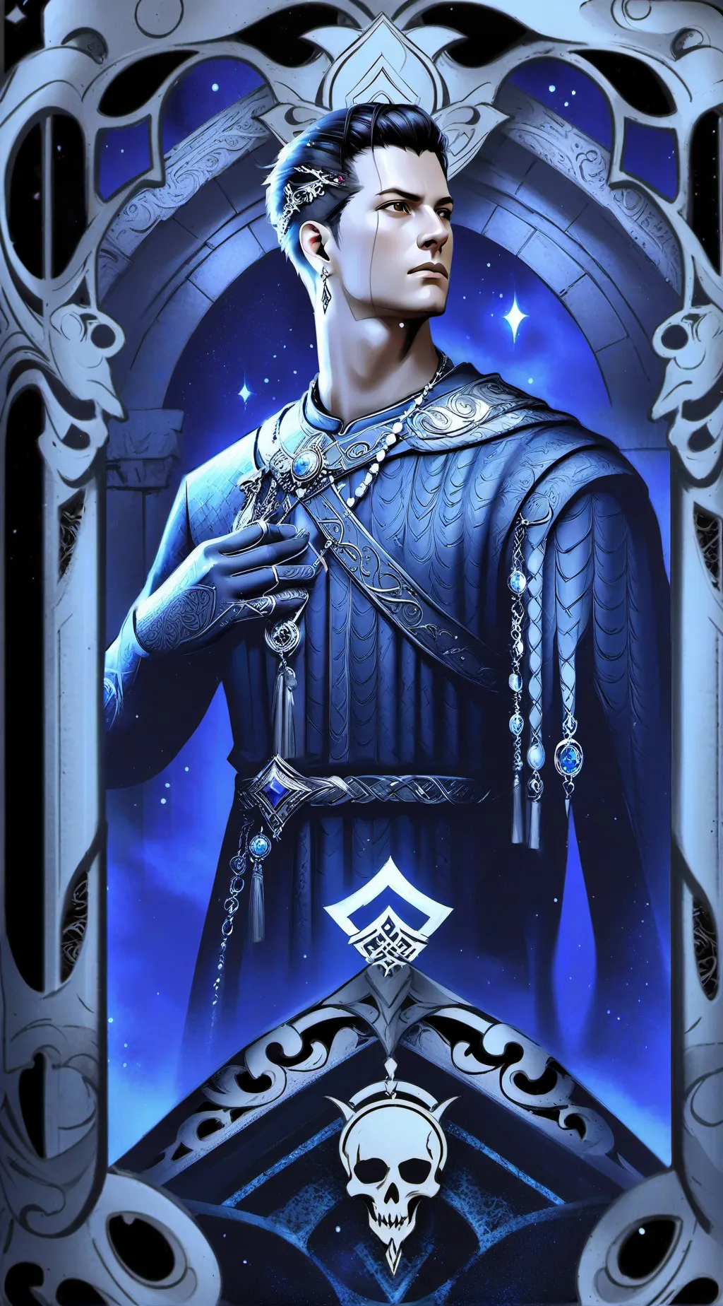 ai character: Clark  background