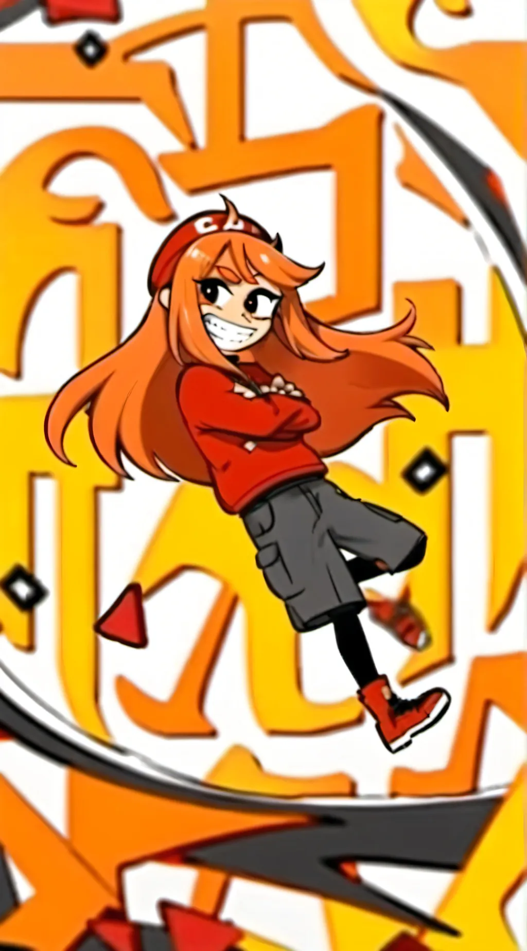 ai character: dogday x catnap background