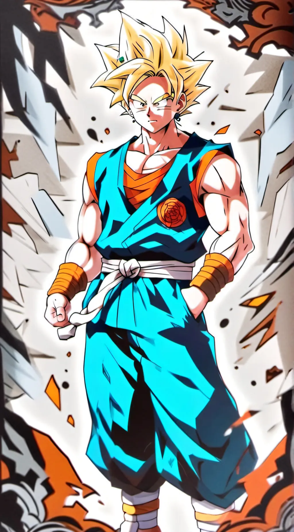 ai character: vegito background